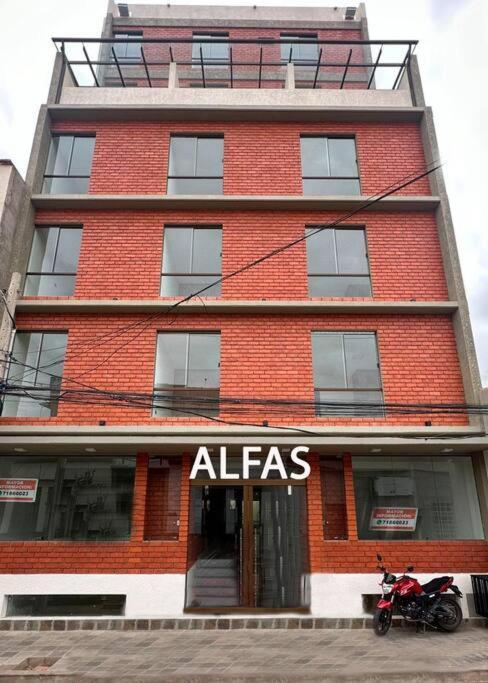 Apartamento D1-Departamento Centrico En Edificio Alfas Tarija Exterior foto